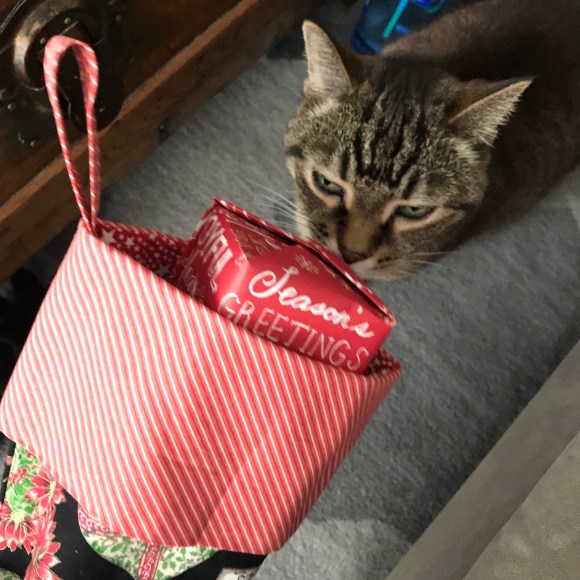 Presley's christmas stocking, Elvis stocking, made by Thimblewinder