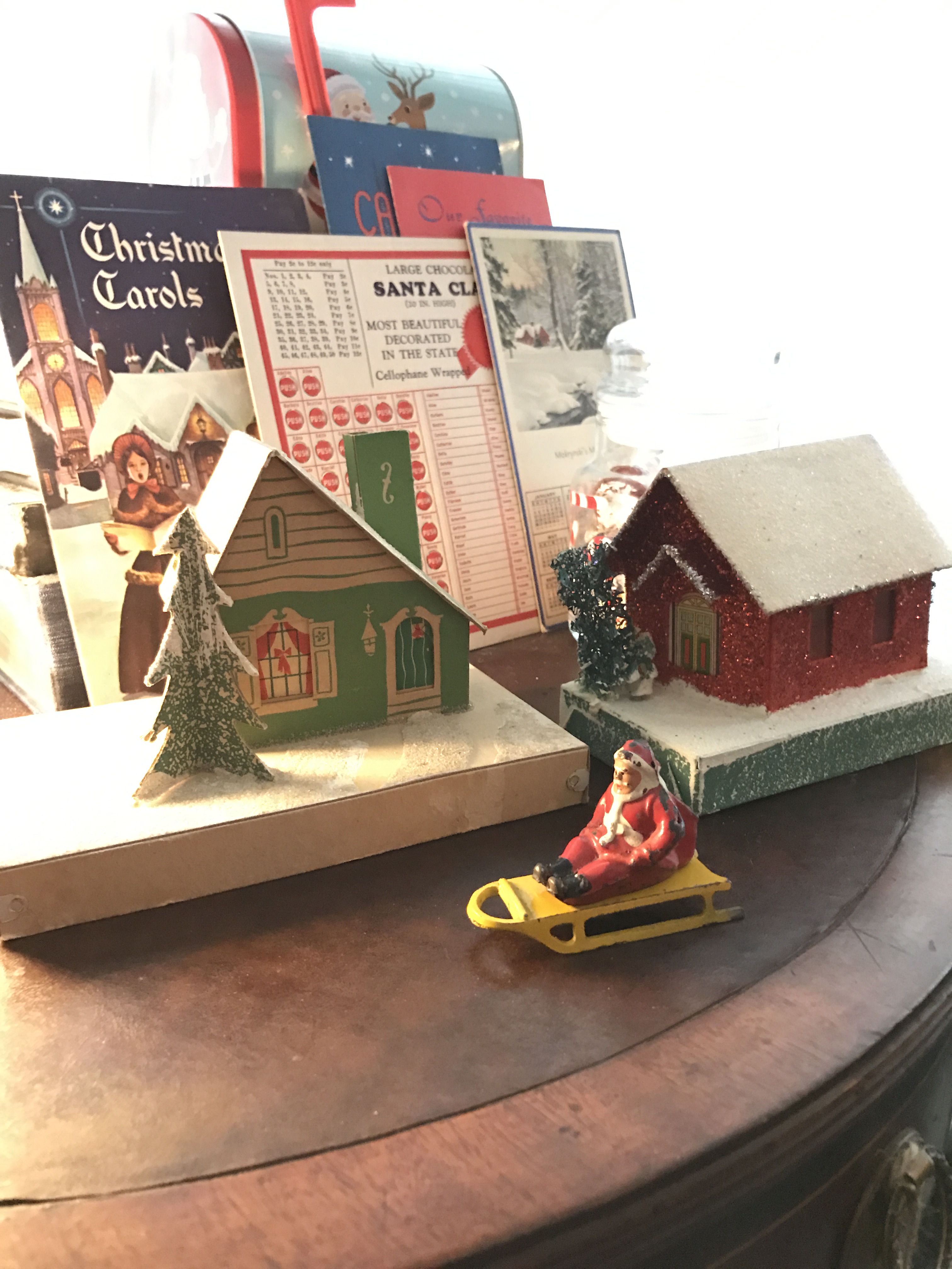 vintage Putz houses