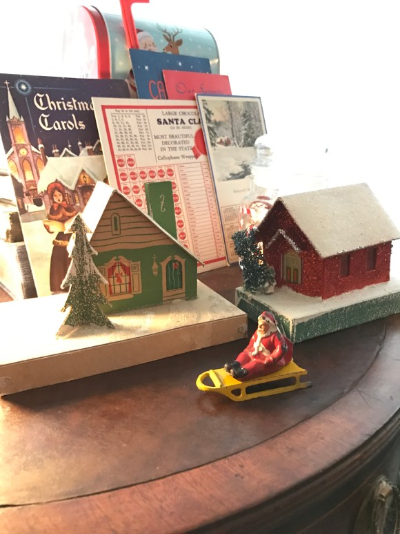vintage Putz houses