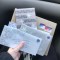 feed your mailbox, sending mail, new years cards, snow postage&nbsp;stamps