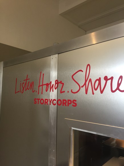 Story Corps, Story Corps Chicago, Chicago Cultural Center