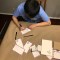 letter writing party decorations, letters & libations, paper decorations, mail decorations, kraft paper tablecloth, post office in many&nbsp;languages