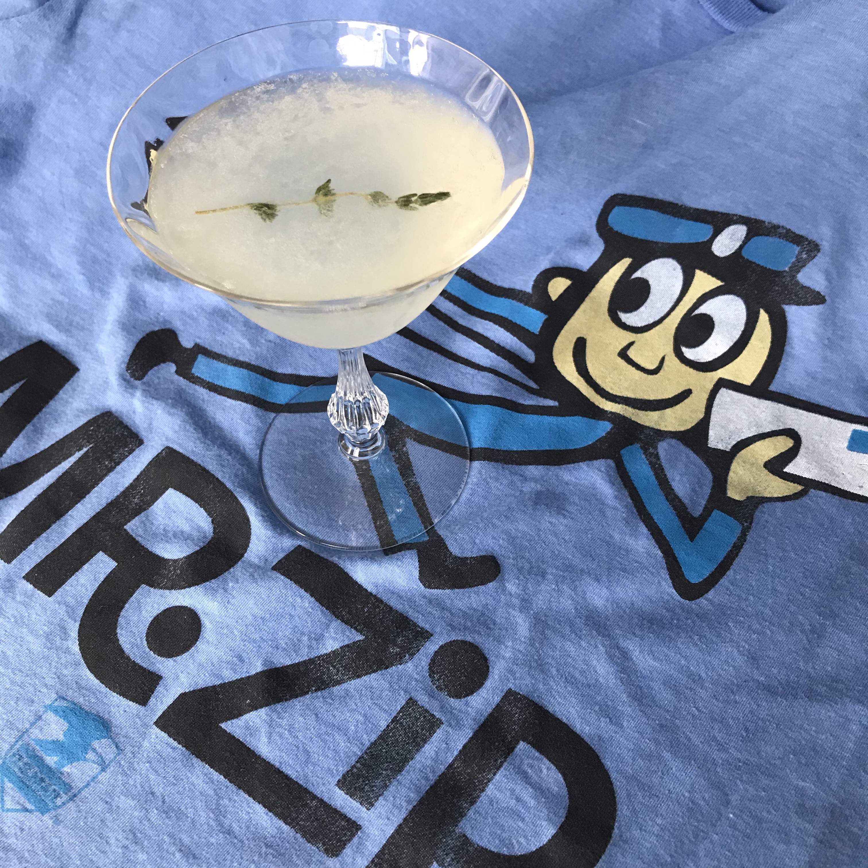 mr. zip cocktail, letters & libations, gimlet, gin cocktail