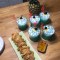 paper source kit, tropical leaves kit, tiki birthday party, aloha birthday, #jktikiparty, tiki party, tiki drinks, blue hawaiis, crab&nbsp;rangoon