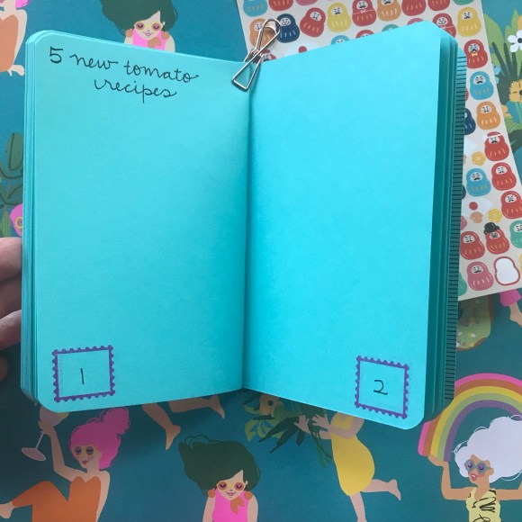 Field Notes Sweet Tooth, Field Notes Colors edition, summer passport, summer manifesto, summer bucket list