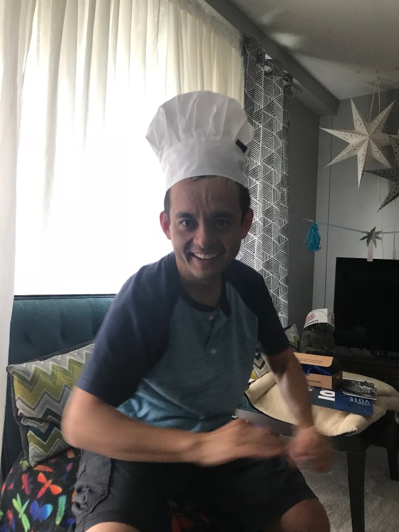 chef's hat, naoto's 12th anniversary gift