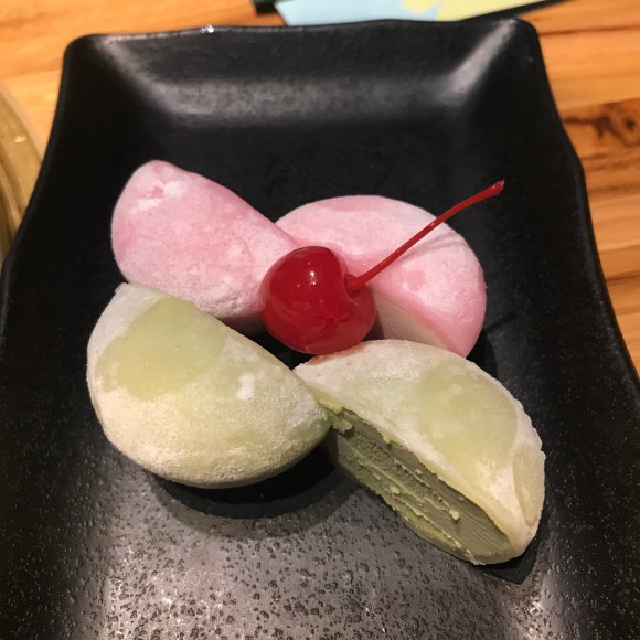 Gyu-kaku Japanese BBQ, west loop restaurants, mochi ice cream