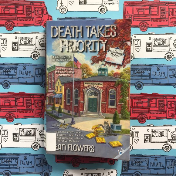 Death Takes Priority, mail reads , postal books, mystery books 