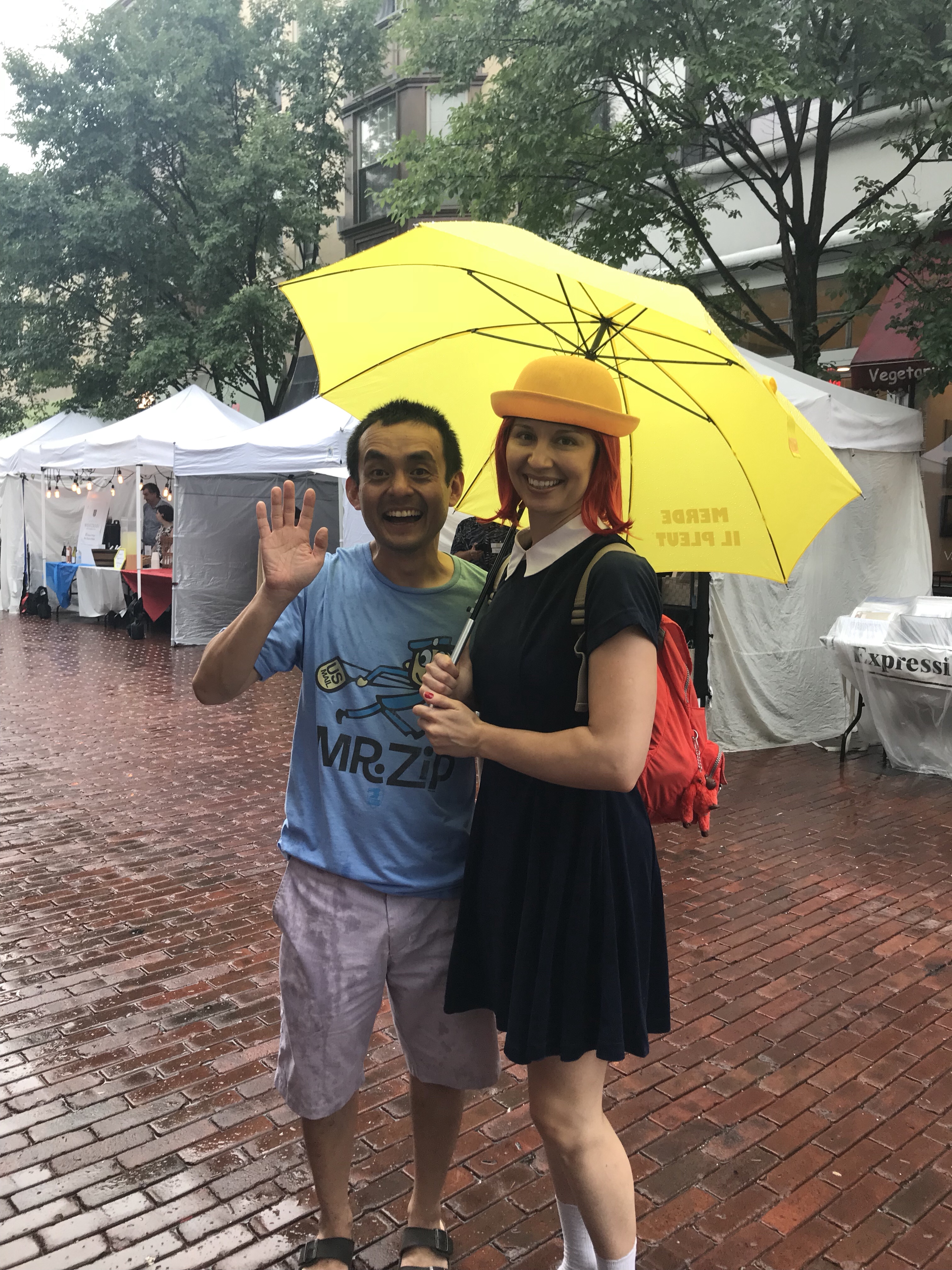 madeline, art dans la rue, downtown oak park
