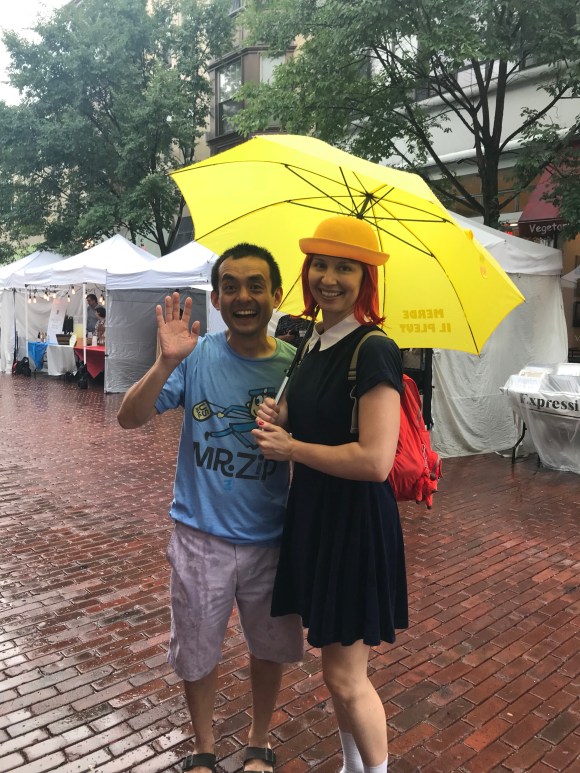 madeline, art dans la rue, downtown oak park