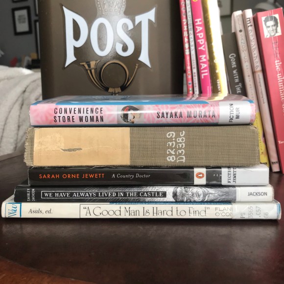 summer reading, a good man is hard to find, we have always lived in a castle, a country doctor, consequences, convenience store woman