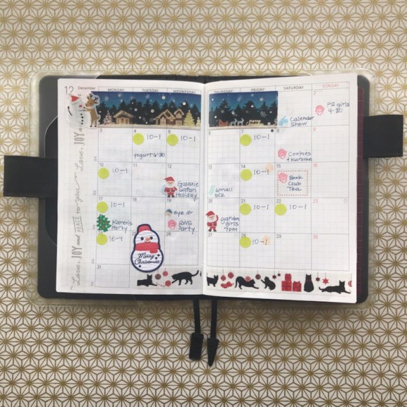 Hasegawa Hobonichi Hour, Hobonichi store, Tobichi, Calendar layout