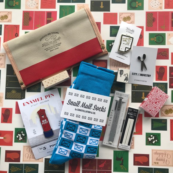 snail mail christmas gifts, baum kuchen, greer, constellation co, office supply gifts