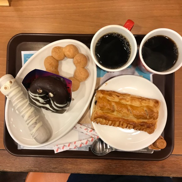 Mister Donut, Halloween donut, mummy donut