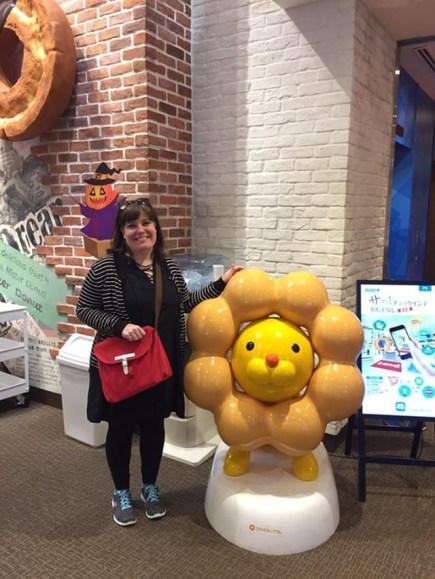 Kimberly AH at Mister Donut Museum