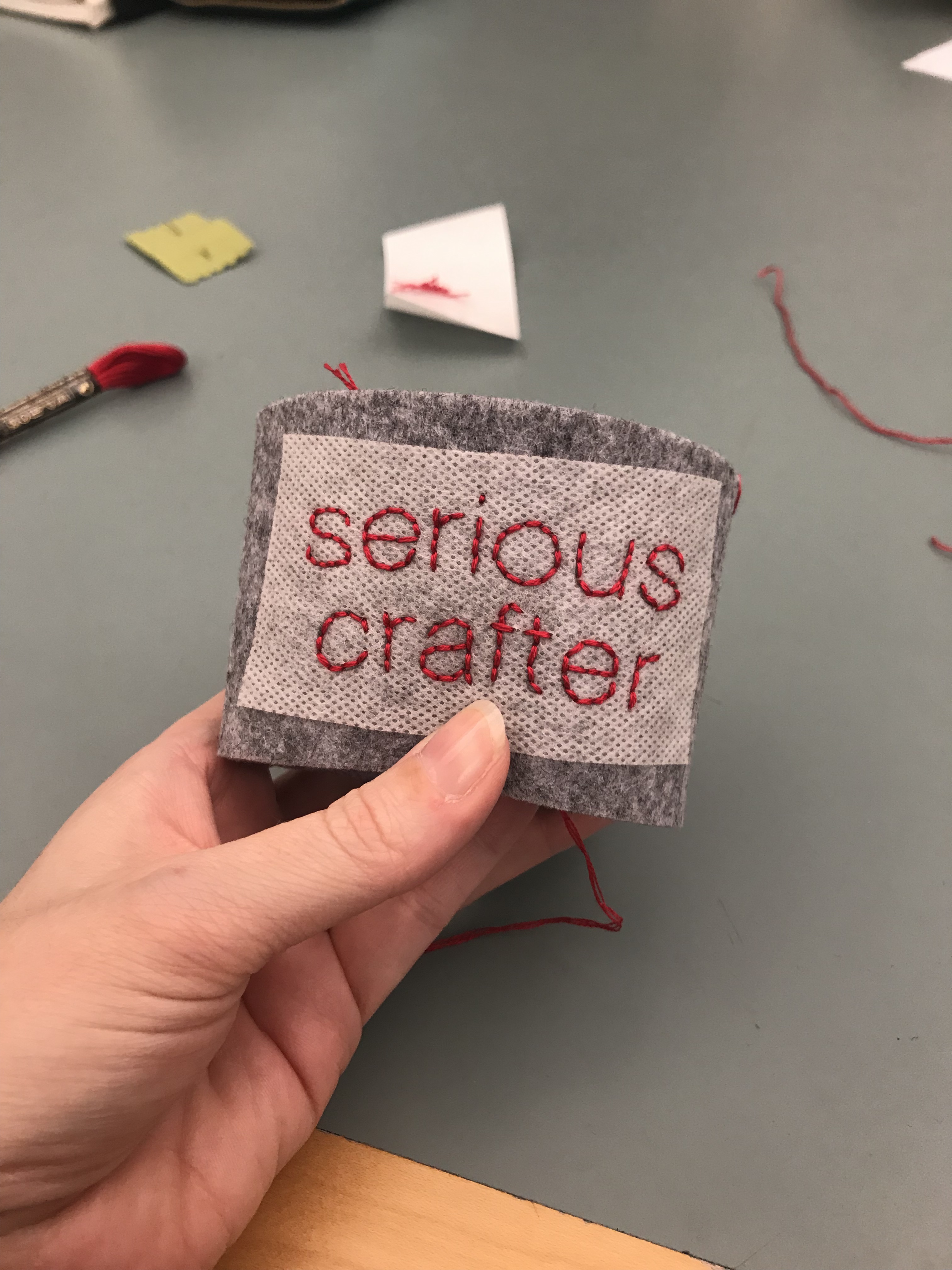 serious crafts podcast live taping, harold washington library