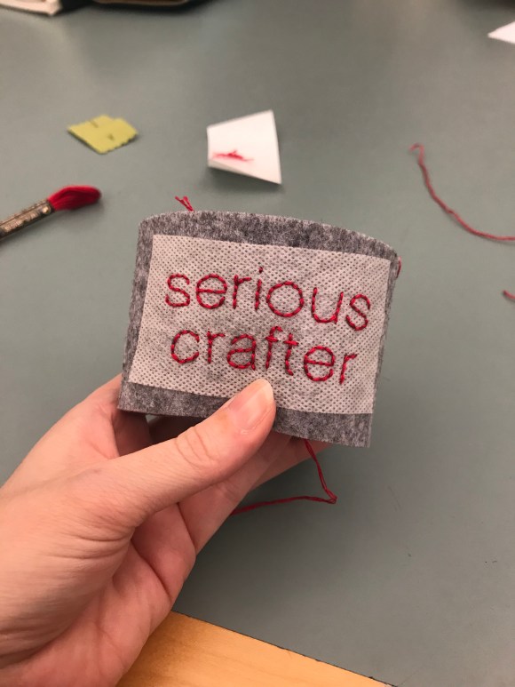 serious crafts podcast live taping, harold washington library