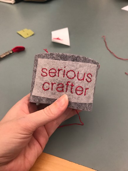 serious crafts podcast live taping, harold washington library
