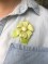 vintage metal flower pin, 1970s pin, vintage&nbsp;brooch