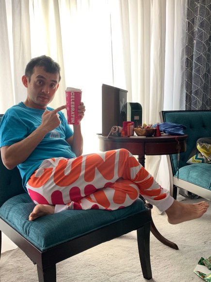 Dunkin Donuts sweatpants