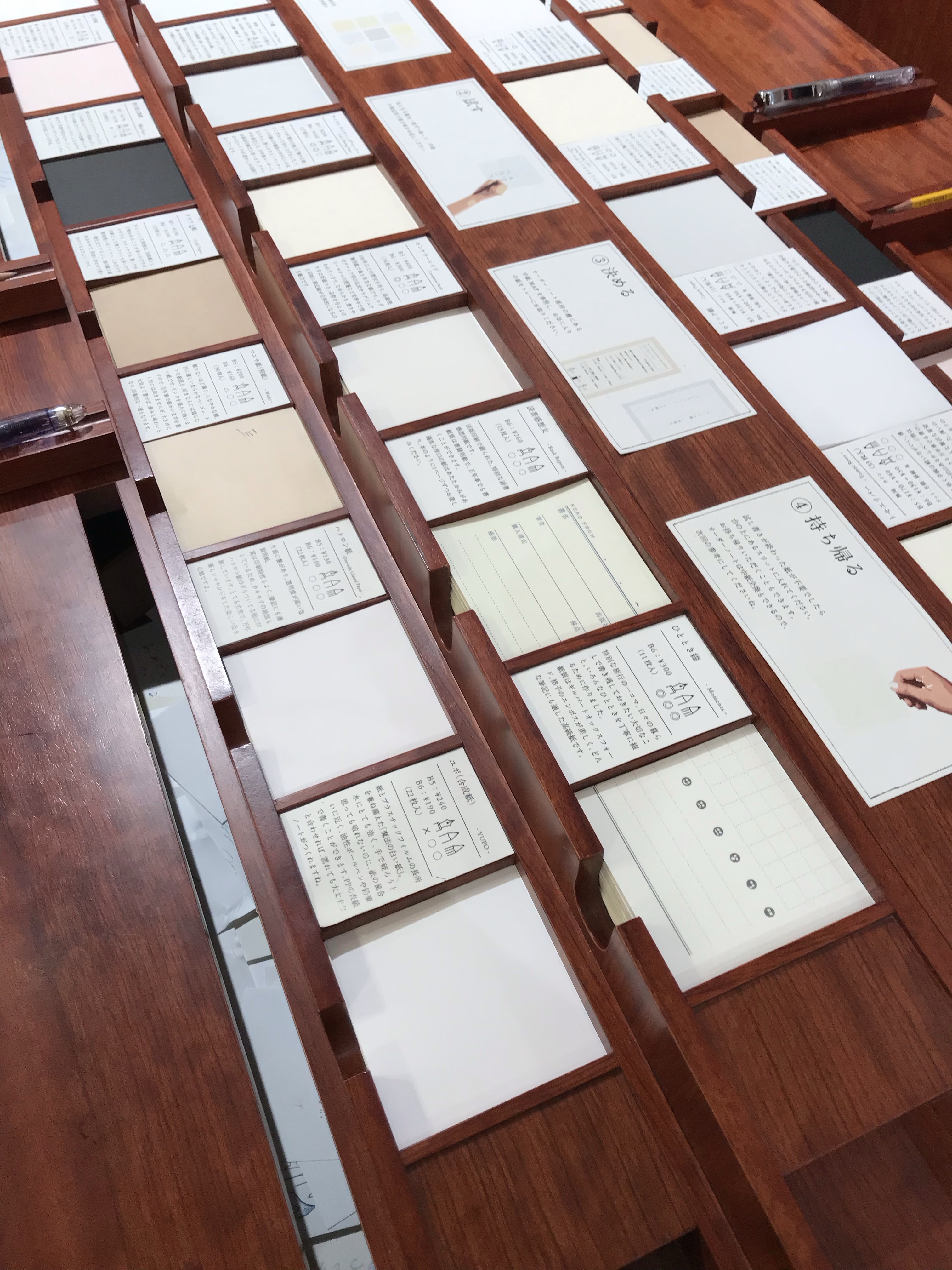 Kakimori paper choices