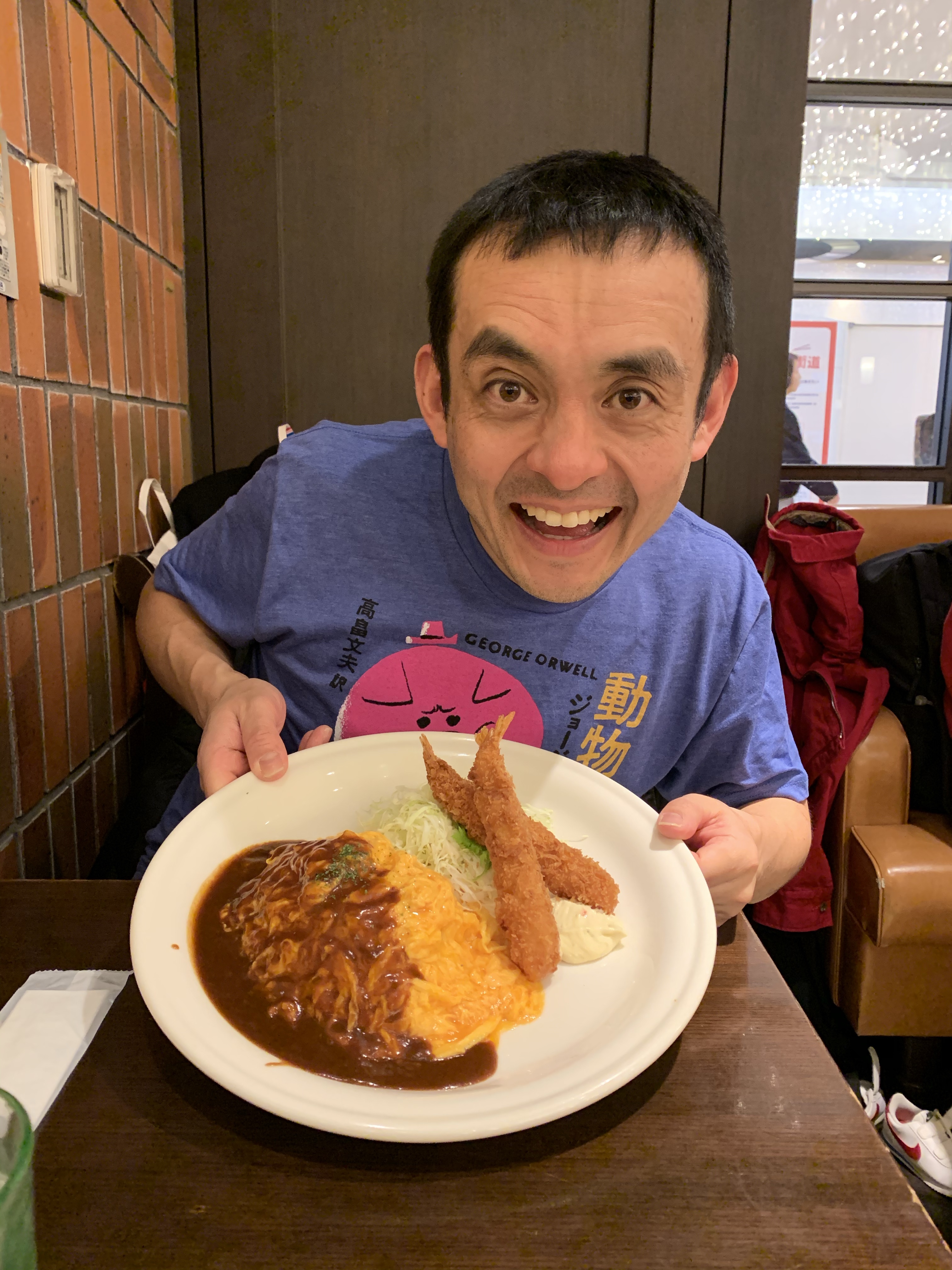 German restaurant in Tokyo, omirice 