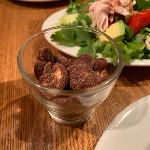 dried fava beans with cinnamon