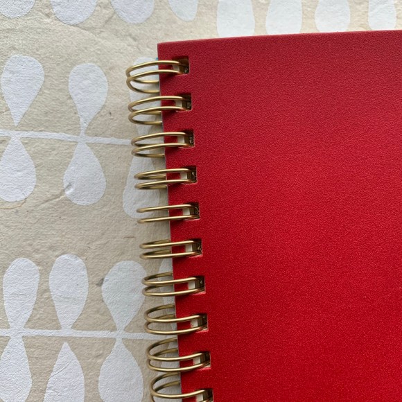 kakimori notebook kakimori notebook, gold accents
