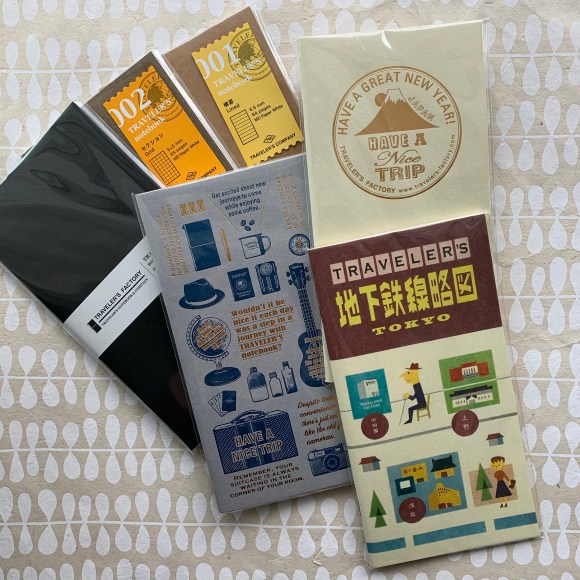 Traveler's notebook refills, 2020 refills 