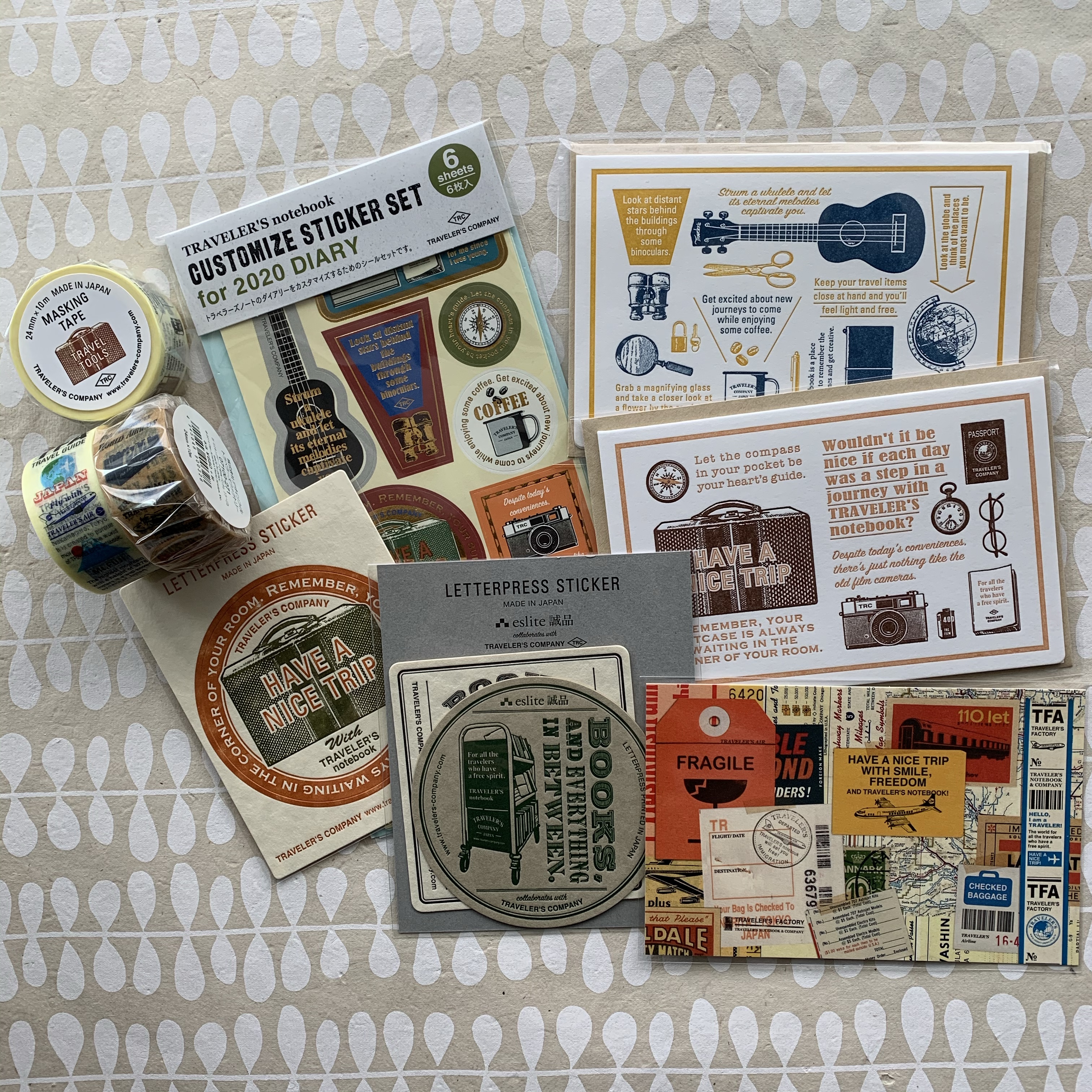 Traveler's Notebook accessories