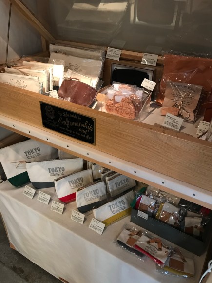 shopping at Traveler's Factory