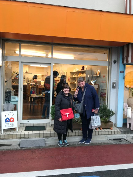 TestPatern and Kimberly in Japan