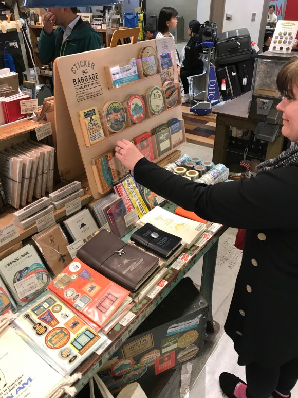 Traveler's Notebook stickers, Traveler's Factory Airport, narita airport, limited edition refills 
