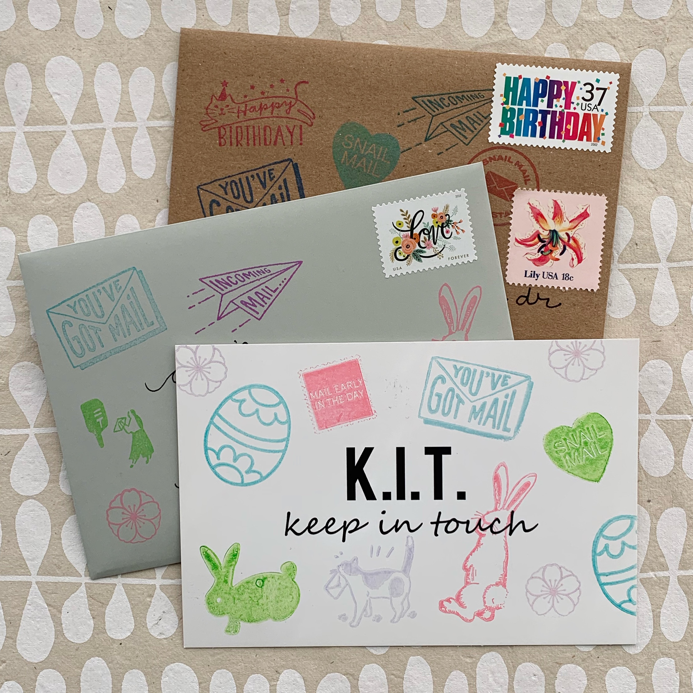 write_on, national card and letter writing month, vintage postage
