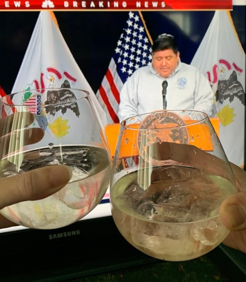 white wine spritzer, #spritzerswithPritzker