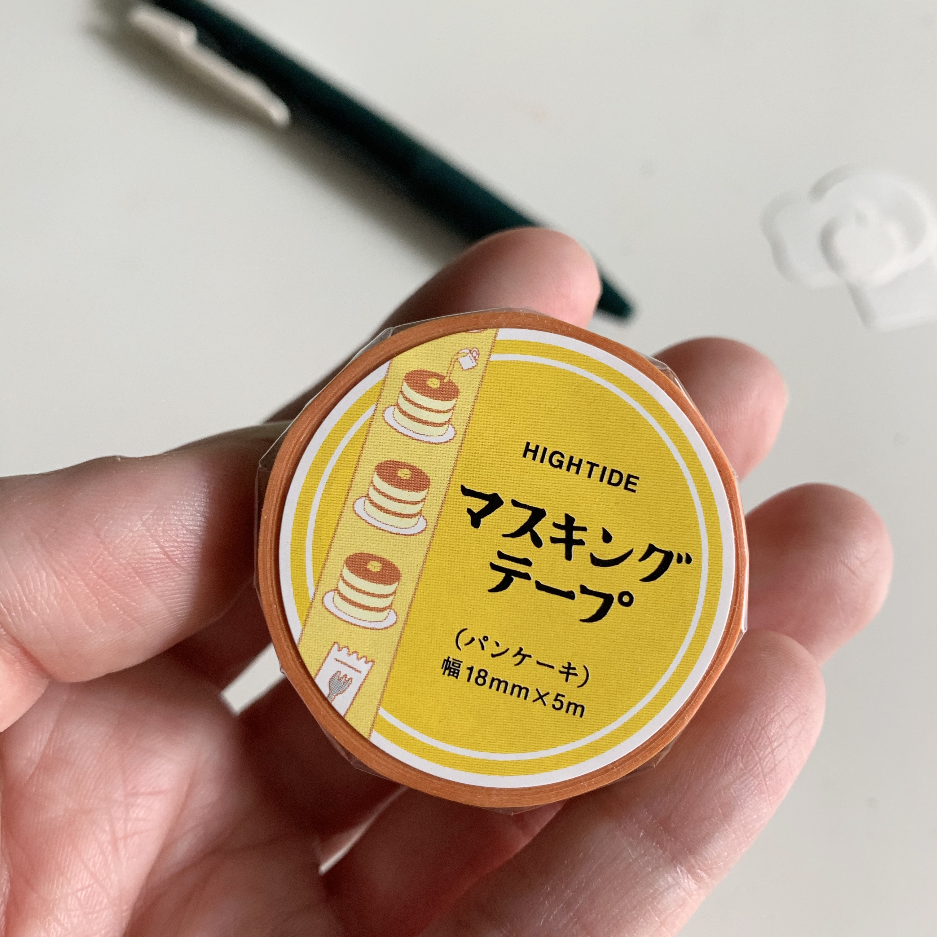 hightide washi tape, pancake washi tape, japanese pancake