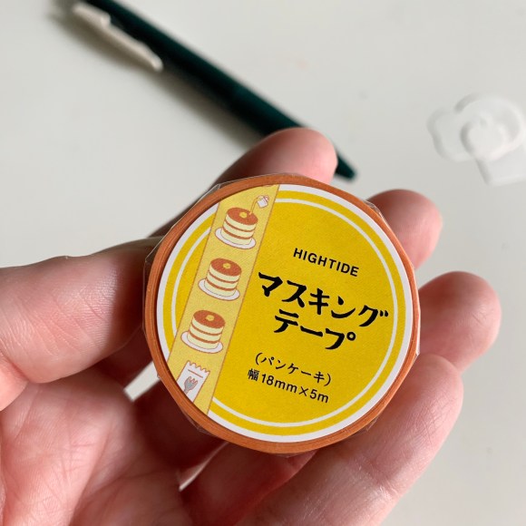 hightide washi tape, pancake washi tape, japanese pancake